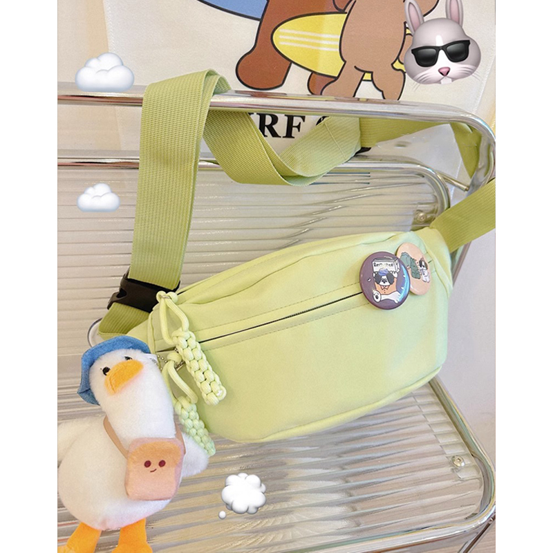 Light green + crooked duck